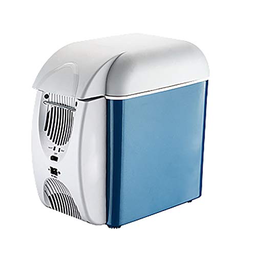 7.5L/8L Mini Fridge Portable Car Refrigerators Car Cooler Coolbox Hot Cold Portable Electric Cool Box for Food, Drinks
