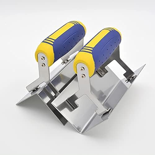 Krytavo Winkelwerkzeug für Trockenbau, Kantenschneider aus Beton, Inneneckkelle, 6 x 2,5 Zoll, Winkelformwerkzeug aus Edelstahlblech, einfach zu bedienen