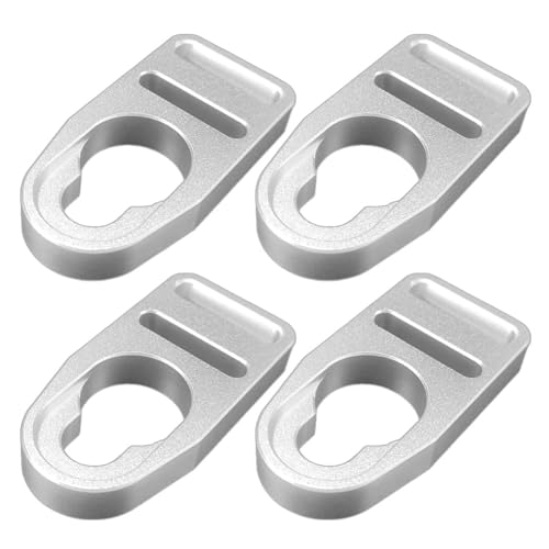Bouton de kit de remplacement pour verres de siège aluminium kayak robuste x4