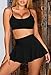 Best Two-Piece Bathing Suits for Modest Women over 50: Your Complete Guide to Confident Swimwear 7 Pink Queen Women Bikini Set Summer Two Piece Swimsuit High Waisted Swim Skirt Bottom Tummy Control 2 Pcs Bathing Suit Tankini 2026 Size L, Black