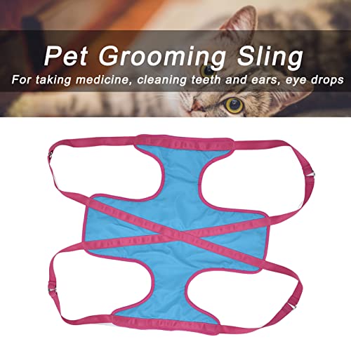 Yyqtgg Pet Grooming, Comfortable Dog Grooming Hammock Convenient Washable For Bathing For Nail Clipping(L) #TOP2