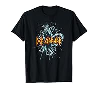 Rock Music Album design. Official Def Leppard Tee Part of the Official Def Leppard Collection by Def Leppard Lightweight, Classic fit, Double-needle sleeve and bottom hem