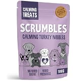 Scrumbles &bull; Dog Treats &bull; Hypoallergenic &bull; Calming &bull; All Lifestages &bull; Turkey &bull; 100g Bag &bull; Gut Friendly Prebiotics &bull; No Added Sugar