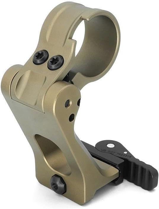 FTC Magnifier Mount with Fast QD Lever 2.26"/2.91" Optical Centerline Height,Quick Release&Flip-to-Center Mechanism,Compatible G30,G23,G33,G43,G45,3X,6X Etc