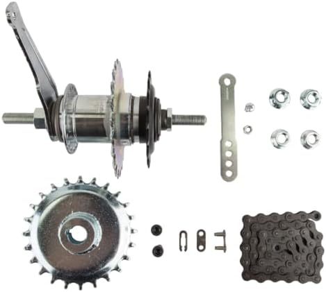 SUN BICYCLES Single Speed Coaster Brake Conversion 1 Speed Coaster Brake Trike Conversion Kit Coaster Brake