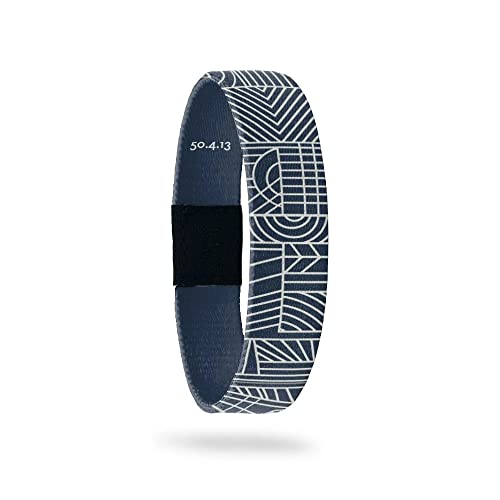 Zox Inspirational & Motivational Bracelet – There’s Nothing You Can’t Do – Uplifting Reversible Stretch Wristband With Positive Christian Affirmations From God's Word, The Bible, Made From Recycled Plastic – Encouragement Gifts For Men, Women & Kids - Medium #TOP15