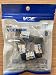 VCE 5 Unidades RJ45 CAT6 Keystone Jack Módulo Conector RJ45 Hembra 90...