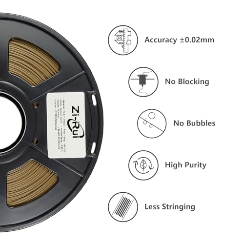 Zi-Rui WOOD WALNUT PLA Wood Filament 1.75Mm Pla 3D Printer Filament 1.75Mm Walnut 3D Printer Filament thumb #4