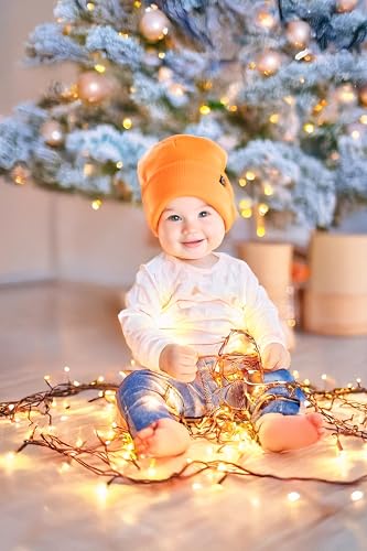 Funky Junque Adorable Baby Beanie - Ultra Soft Stretchy Knit Winter Hat for Infants, Toddlers & Kids Ages 0-10 - 3 Sizes3