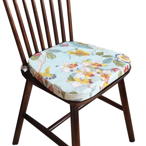 Cojines para taburetes altos de cocina y sillas de comedor lavable 2