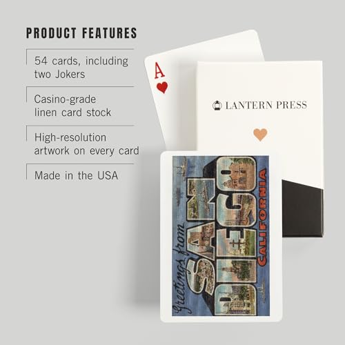 Baraja de Naipes Poker 52 Cartas San Diego miniatura 3