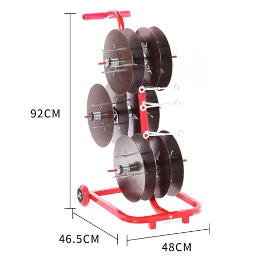 Desenrollador de carretes industrial para solucionar cables sueltos 3