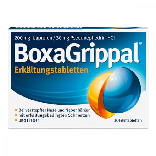 BoxaGrippal BOXAGRIPPAL Erkältungstabletten 200 mg/30 mg FTA - 20 St Filmtablett