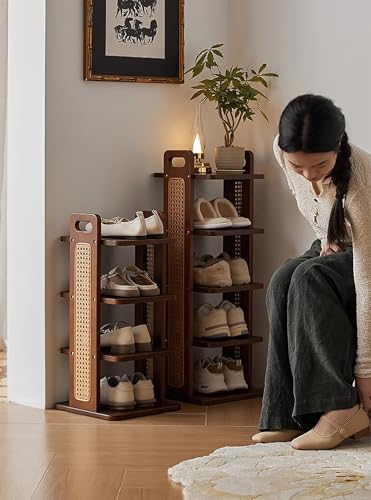 Étagère à chaussures étroite pour optimiser les petits espaces encombrés - 3