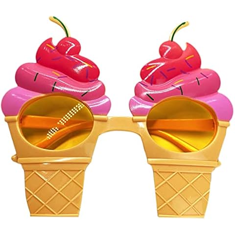 YUNNESS Party Sunglasses Funny Hawaiian Glasses Tropical Photo Summer Party-Favor Beach Party Supplies Decorations Cover