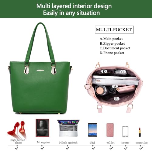Image of 2E-youth Designer Purses and Handbags for Women Satchel Shoulder Bag Tote Top Handle Bag