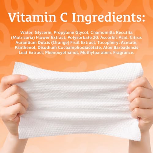 Image of Body Prescription Makeup Cleansing Wipes - Gentle and Effective Face Wipes, 1 Count (Pack of 3), Vitamin C