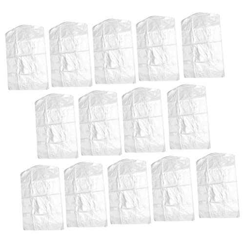 100pcs Garment Storage Bags Professional Clothing Covers for Dry Cleaning and Dust and Washable for Garment Shops and Home Use