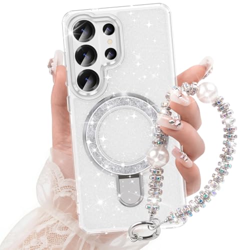 Coque robuste Samsung S25 Ultra scintillante au design premium élégant