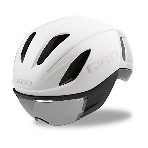 Giro Vanquish MIPS Cycling Helmet - Matte White Silver Medium