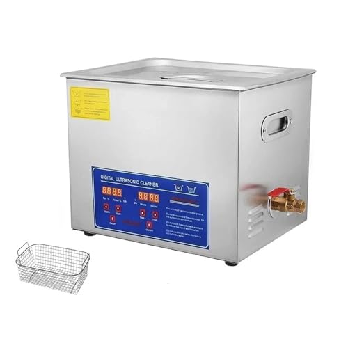 Lavadora portátil por ultrasonido de 10 litros y 240W para desinfección eficaz en casa