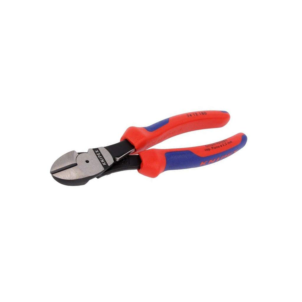 74 12 180 Pinze laterali,per tagliare Lung.tagliafili: 180mm KNIPEX