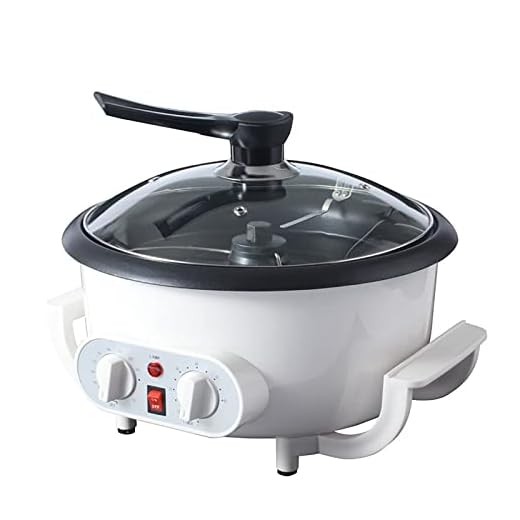 1200W Máquina Tostadora Eléctrica De Granos De Café Para El Hogar Secador De Frutos Secos Con Rotación De Tambor De Acero Inoxidable Adecuado Para Tostador De Maní/Nueces