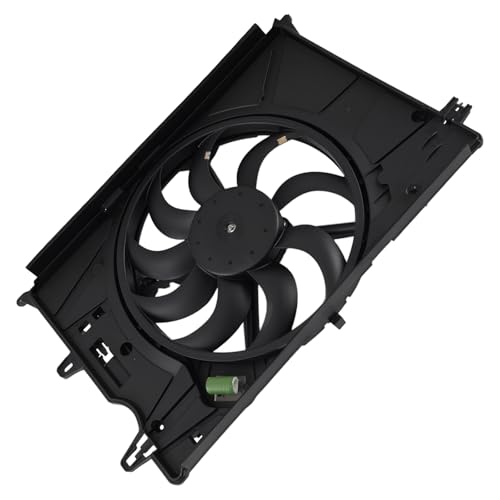 Image of maXpeedingrods Engine Cooling Fan Assembly for Fiat 500X l4 1.4L 2016-2018, 68248150AA, for Jeep Renegade 2015-2018, 68256125AA CH3115181 623530