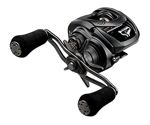 Daiwa TATULA Elite Pitch/FLIP BAITCAST Reel, Xtra Hyper Speed LH,Black, 8.1