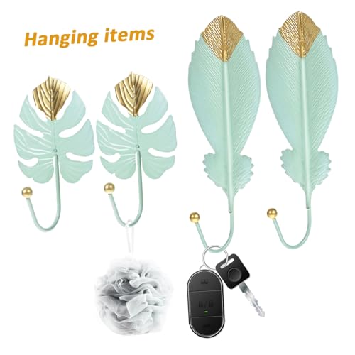 Crochets adhésifs en métal feuille suspendre sans percer