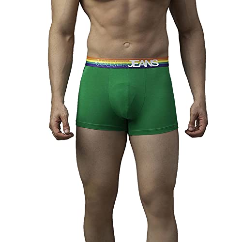 Image of Underjeans Men Cotton Blend Trunk - Pack of 2