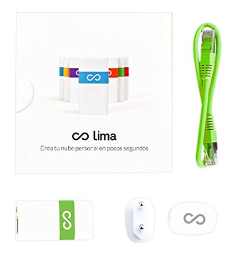 Nube personal Lima LIMA002 verde para copias de seguridad de dispositivos móviles