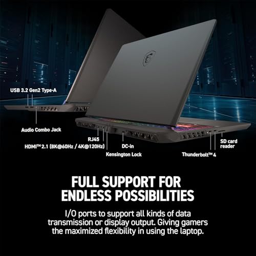 MSI Titan 18 HX gaming laptop