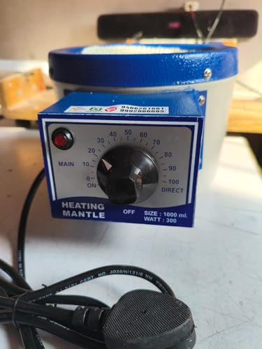 Image of Laboratory Heating mantle || Electric Burner for Flasks || Heating mentle suitable for distillation appratus (1000ML-300 WATT)