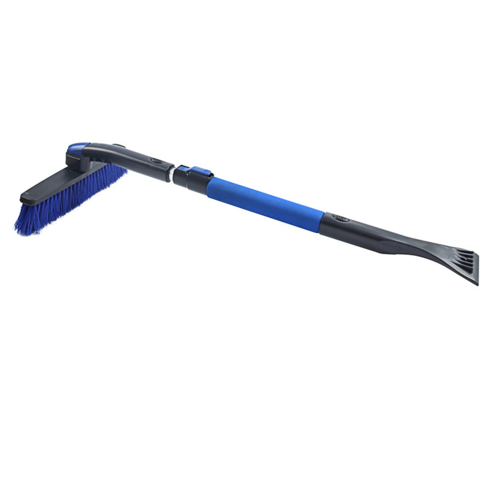 Brosse à Neige grattoir à Glace Pelle à Neige 104 cm Brosse à Neige Extensible et grattoir à Glace avec Pelle, Brosse grattoir à Neige pivotante à 360 ° pour Pare-Brise de Voiture, pour Au