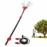 Abbacchiatore Olive a Batteria, 2,5 kg, Denti in Acciaio al Carbonio A