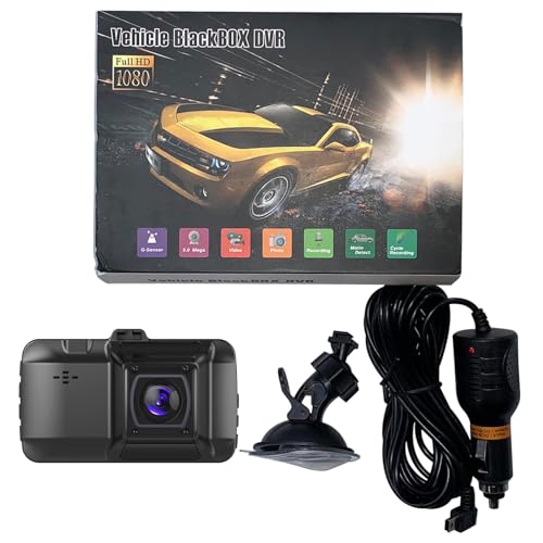 Image of Vehicle BlackBOX DVR, Full HD 1080p, 5.0 Megapixel, Video/Photo Recording, G-Sensor, Motion Detection, Cycle Recording, dash cam (D101)