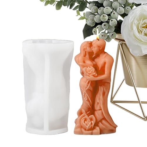 Mejillones de velas de silicona - Moldes de resina epoxi 3D, decoración romántica | Molde de fundición para velas talladas, creaciones artísticas y regalos únicos para San Valentín y cumpleaños