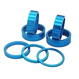 PLATT Bike Headset Spacer Aluminium Alloy Bicycle Stem Headset Spacers Fit 1 1/8-Inch Stem for MTB B