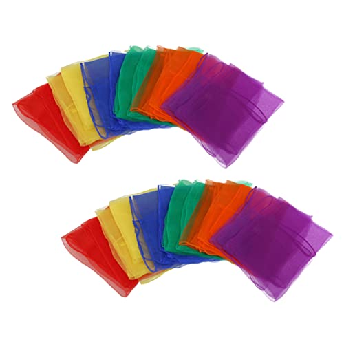 Pañuelos de juggling de chiffon para animar fiestas infantiles y talleres de danza