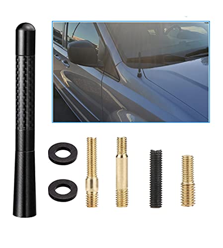 RedYutou Car Universal Antenna mast Carbon Fiber car Antenna - Thumbnail 4