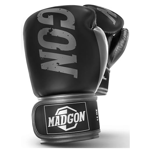 Martial’s Boxningshandskar av Massivt Material för Lång Hållbarhet - Kickboxningshandskarna för Kampsport, MMA, Sparring och Boxning med Optimal Stötdämpning - Hög Bekvämlighet och inkl. Väska