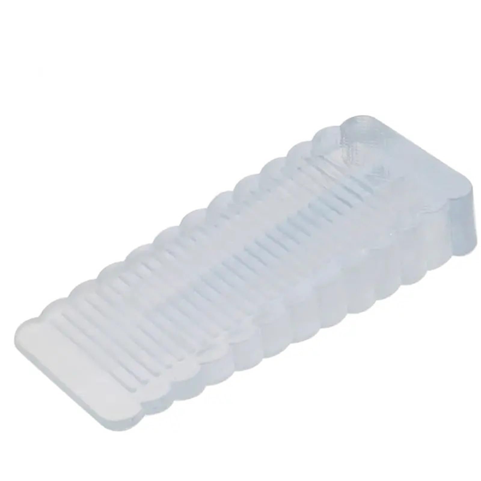 Iopklytf Transparent Door Stopper Non Slip Silicone Door Wedge Stopper