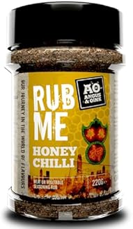 Angus & Oink | Honey Chilli Seasoning | Sweet & Spicy | Perfect for Chicken & Pork | Authentic Chinese Flavour | Gluten-Free & Vegetarian | Oven, Air Fryer & BBQ | 240g