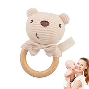 Nybhyjka Weiche Baby-Rassel Elefant, Bär, Hase