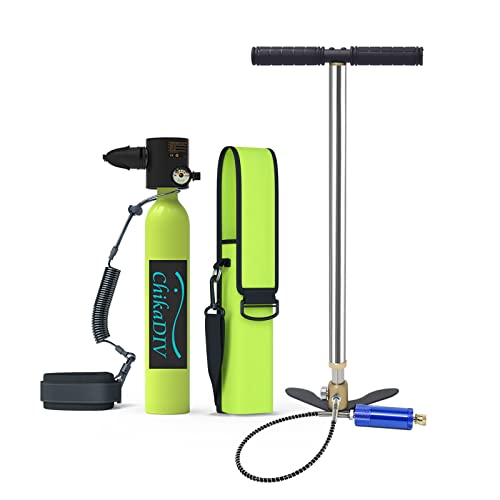Photo 1 of **MISSING PART**
CHIKADIV C300 Mini Scuba Tank Refillable Oxygen Cylinder with 0.5 L Capacity Scuba Tank