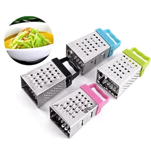 Chloe and Tom Mini 4 Sides Planer Stainless Steel Planer Vegetable Cutter Peel Cutter Fruit Ginger Garlic Grater Cooking Kitchen Tools Gadgets x 4