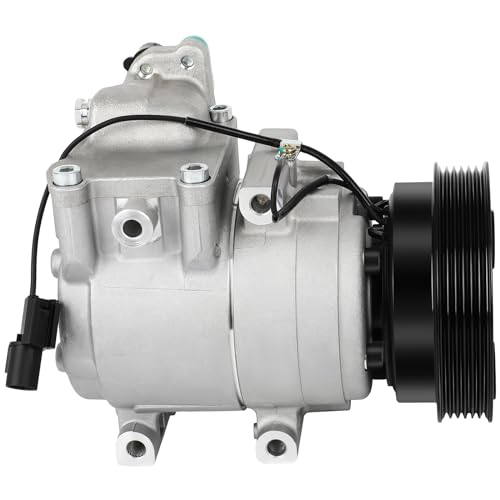 Image of ECCPP AC Compressor Fit for Hyundai Tiburon 2.7L 2003-2008 | Fast Cooling AC Compressor with Clutch