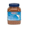 Nishikoi. Growth Pond Pellets Floating Koi Fish Food (650g Jar Growth Small Pellets)