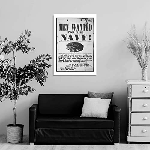 Affiche de Propagande Men Wanted for the Navy Format XL Mat Déco Rétro - 3